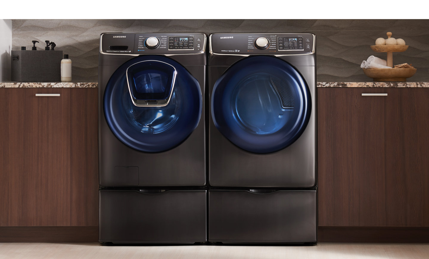 washer and dryer