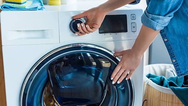 washing machine lock door