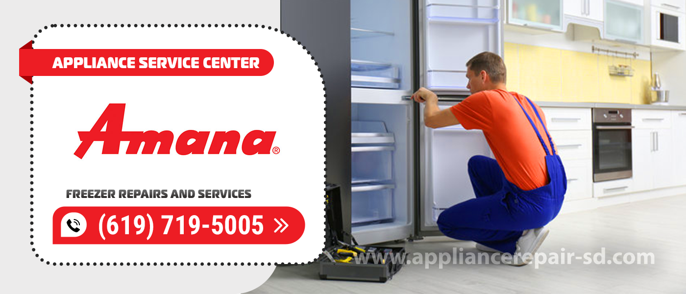 amana freezer repair services