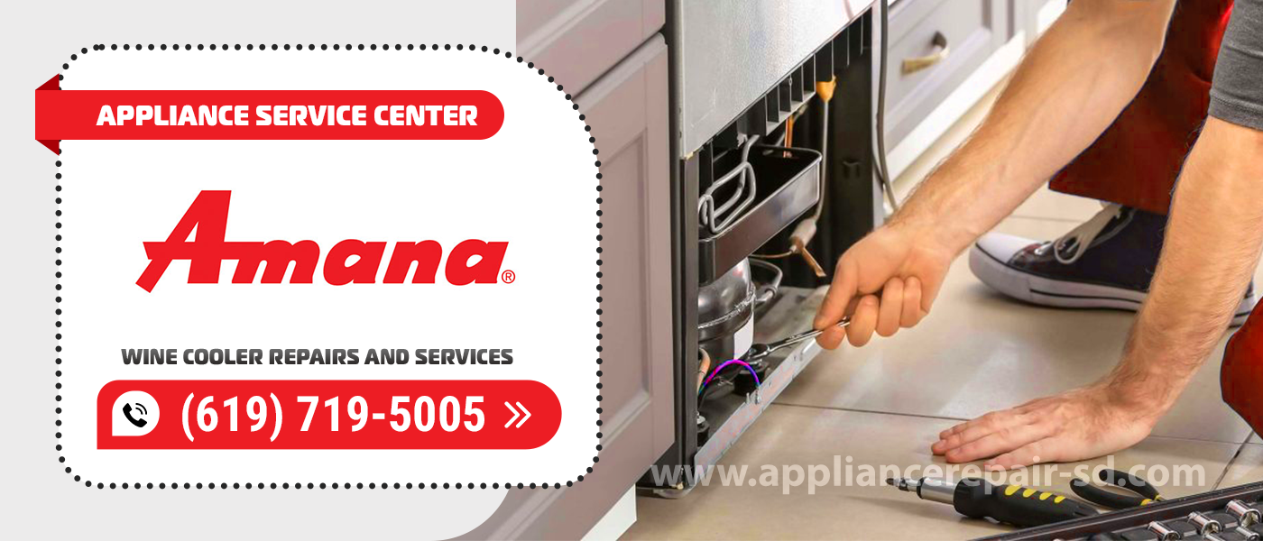 amana wine cooler repair services