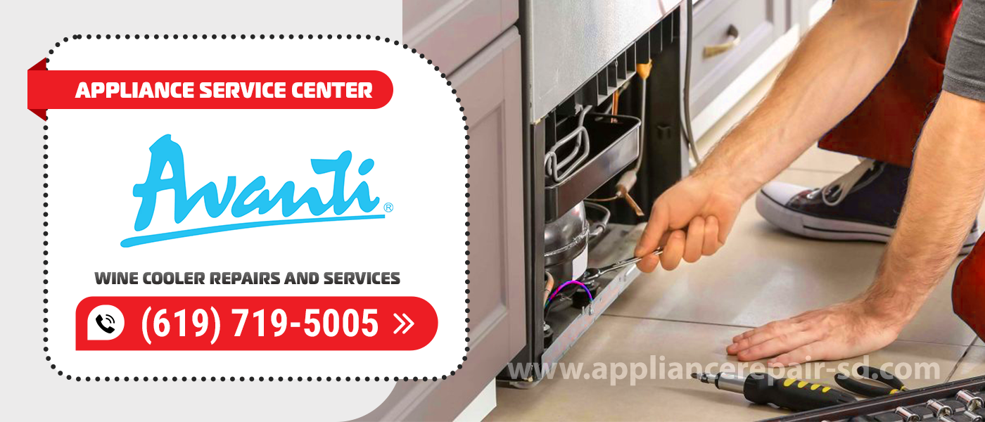 avanti wine cooler repair services