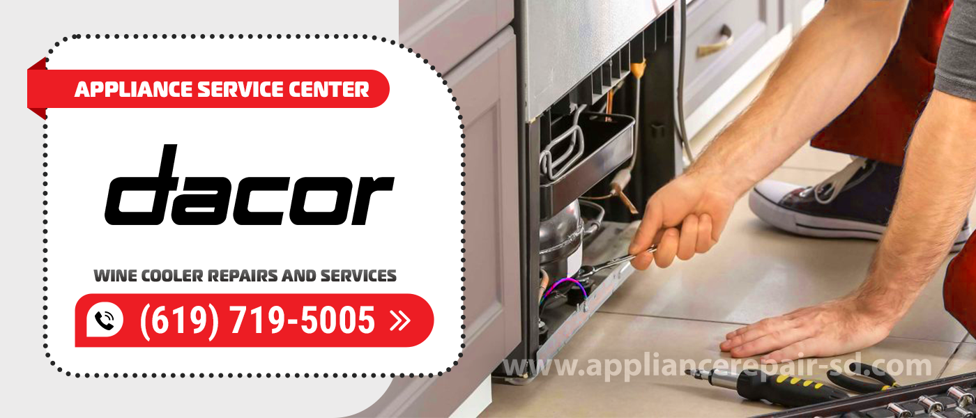 dacor wine cooler repair services