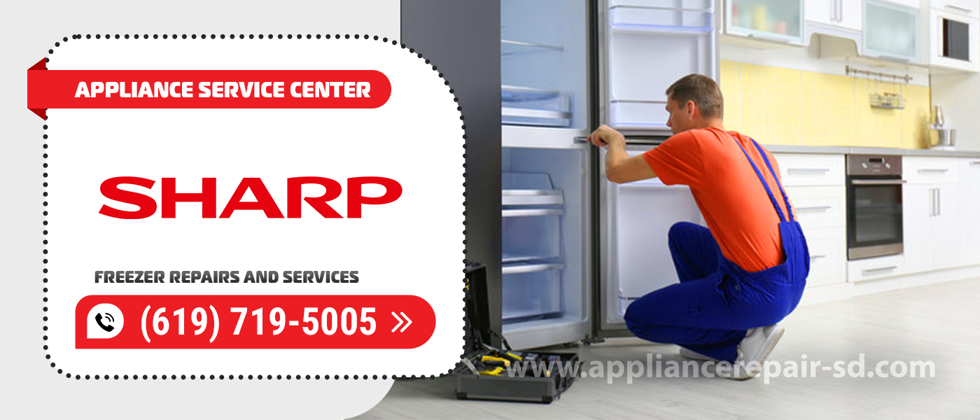 sharp freezer repair services