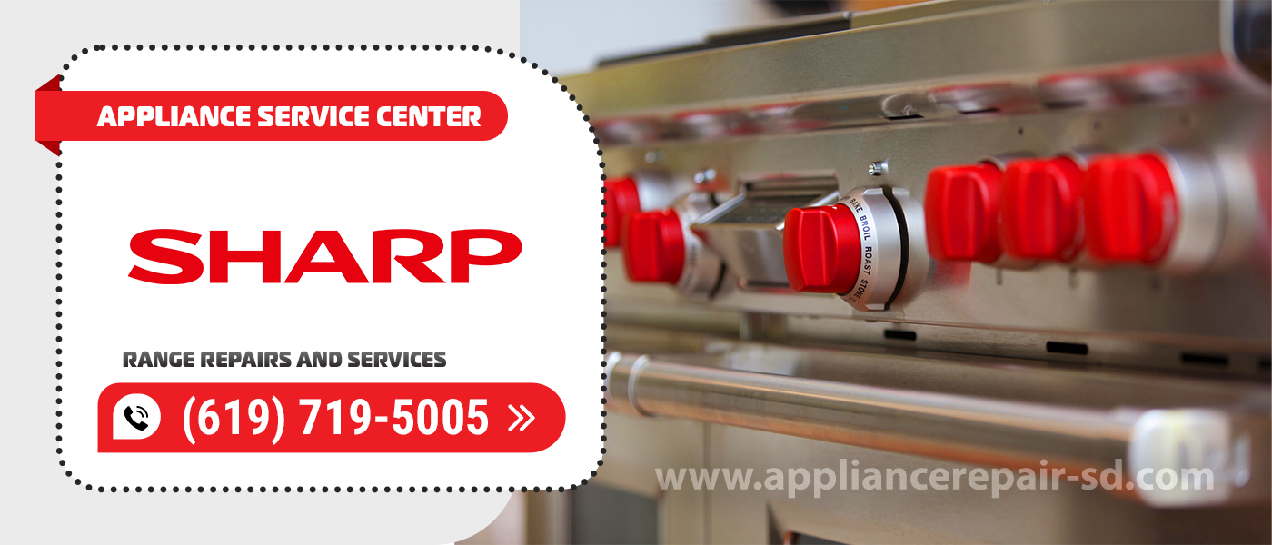 sharp range repair services
