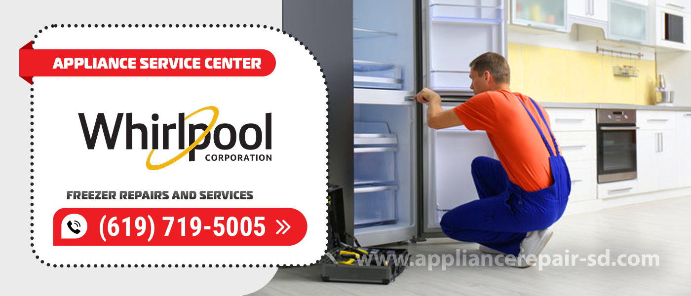 whirlpool freezer repair services